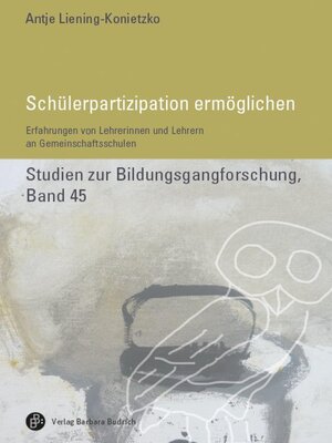 cover image of Schülerpartizipation ermöglichen